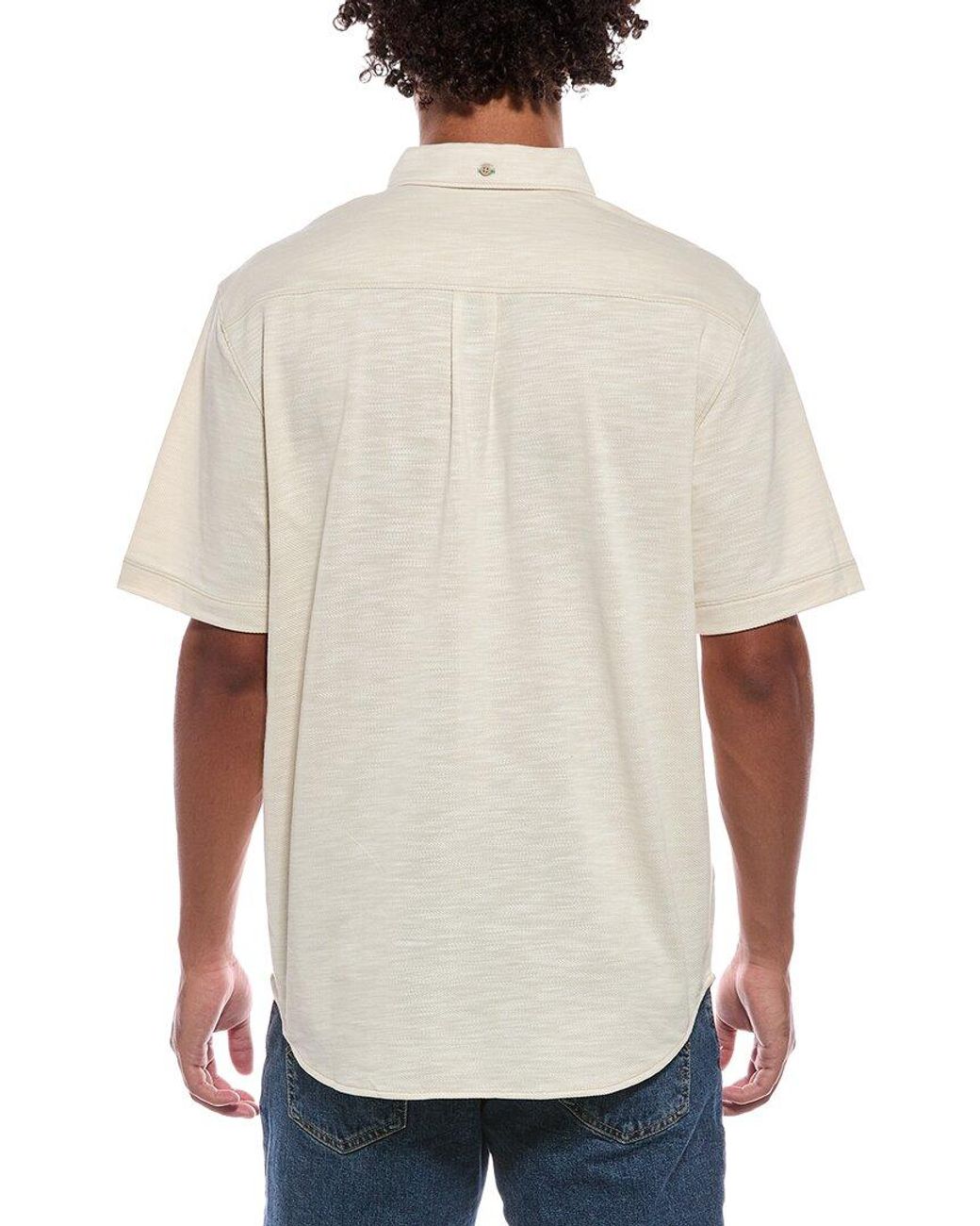 Tommy Bahama White San Lucio Tides Knit Shirt for men