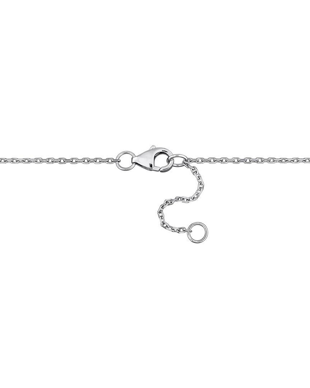 Rina Limor Metallic 14K 0.38 Ct. Tw. Diamond Station Necklace