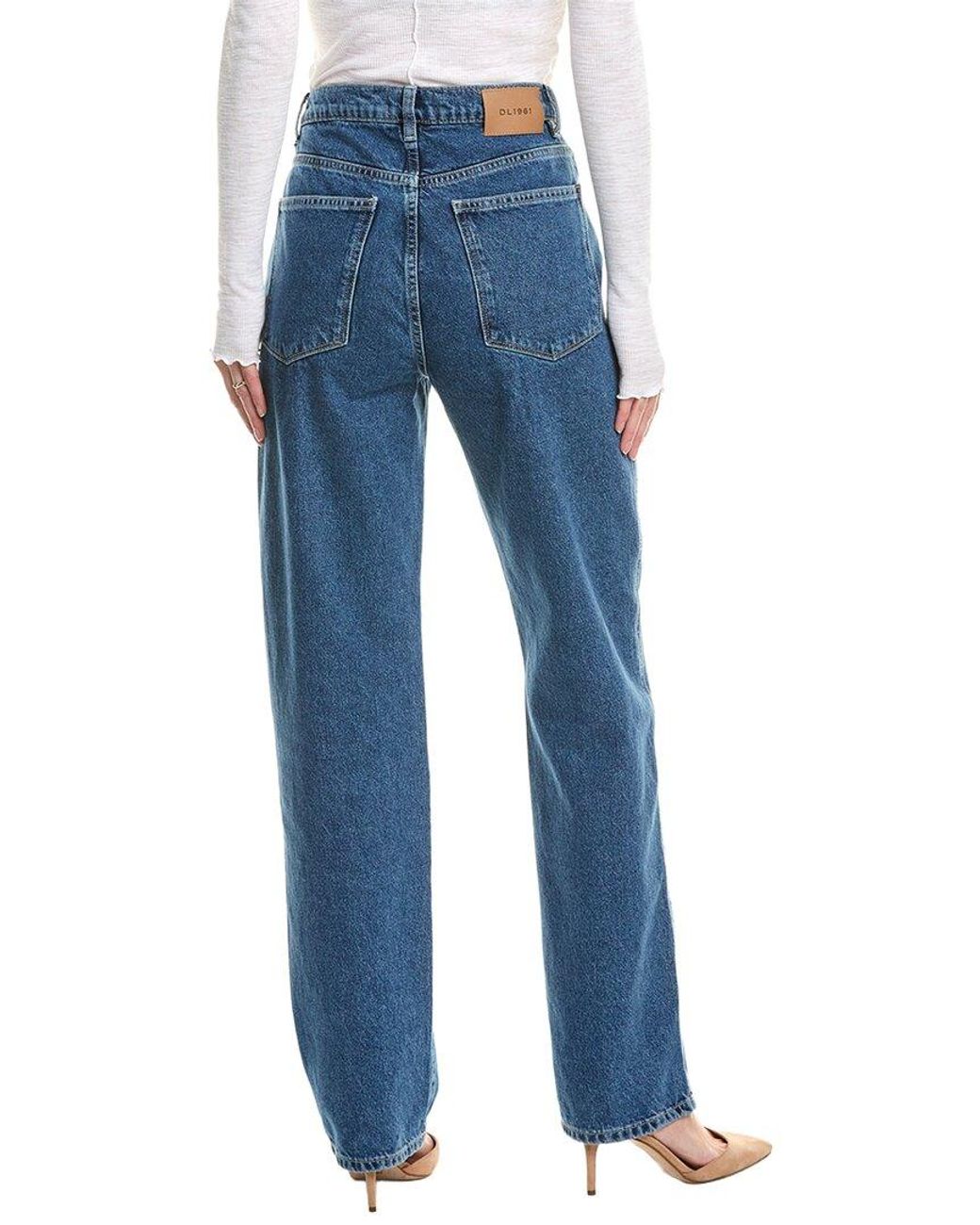 DL1961 Blue Demie North Beach Straight Jean