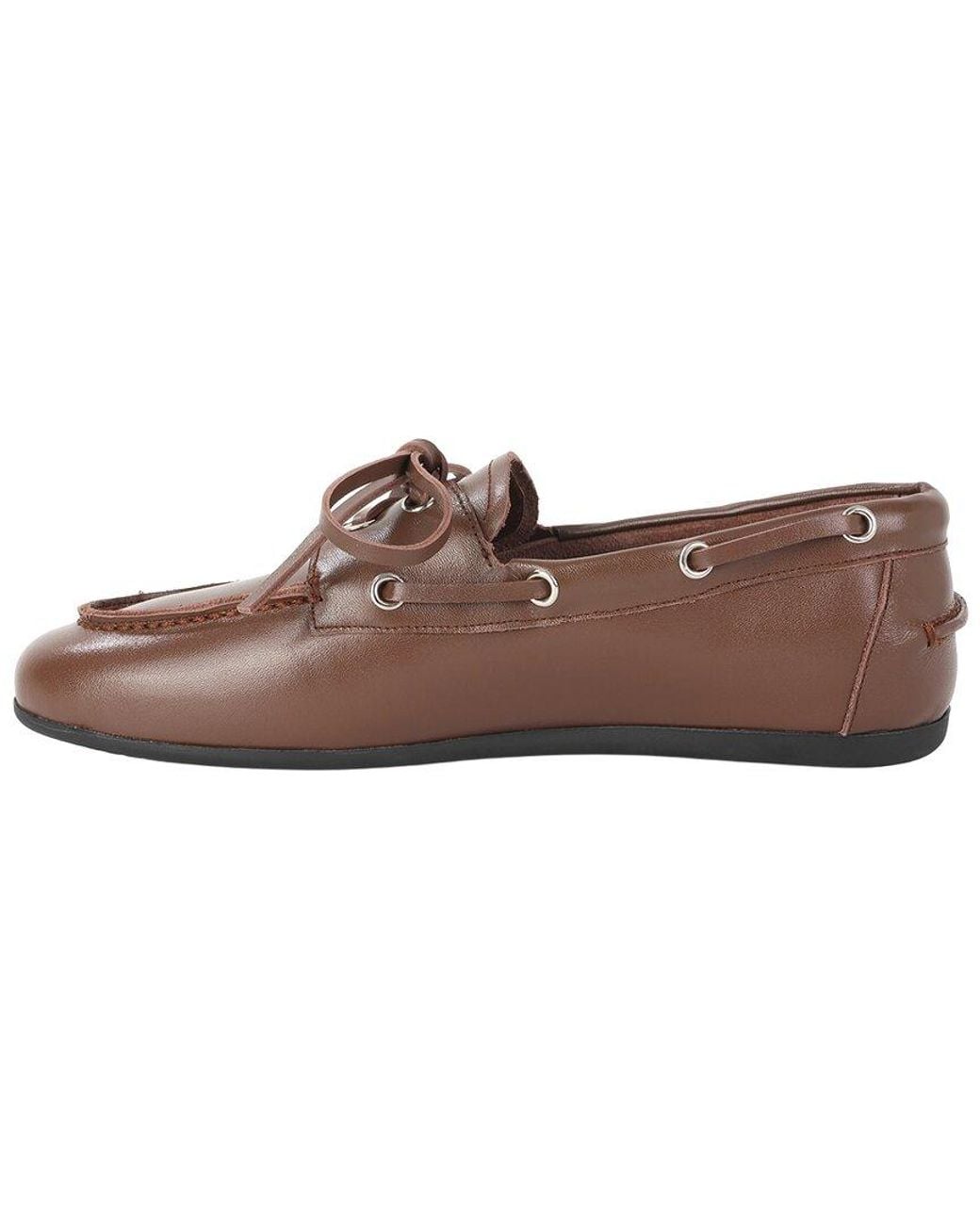 Tiffany & Fred Paris Brown Leather Loafer