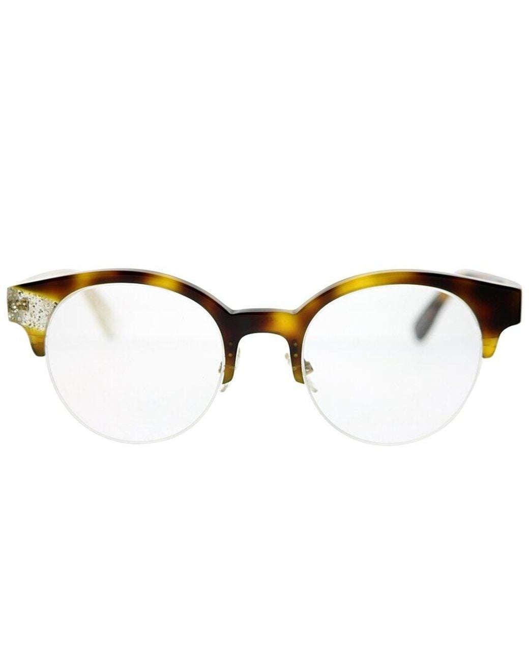 Jimmy Choo White Round 47Mm Optical Frames