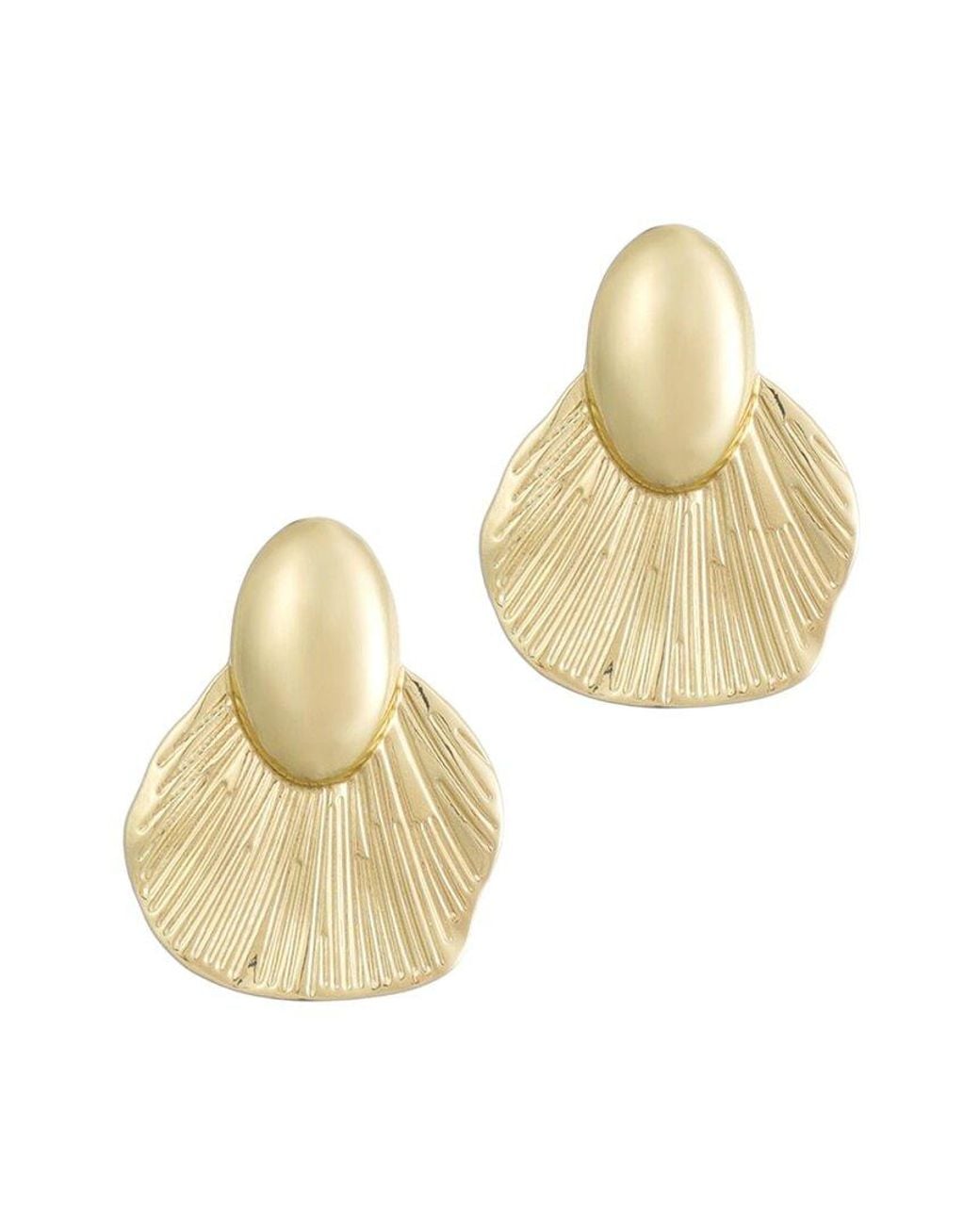 Adornia Metallic Plated Earrings