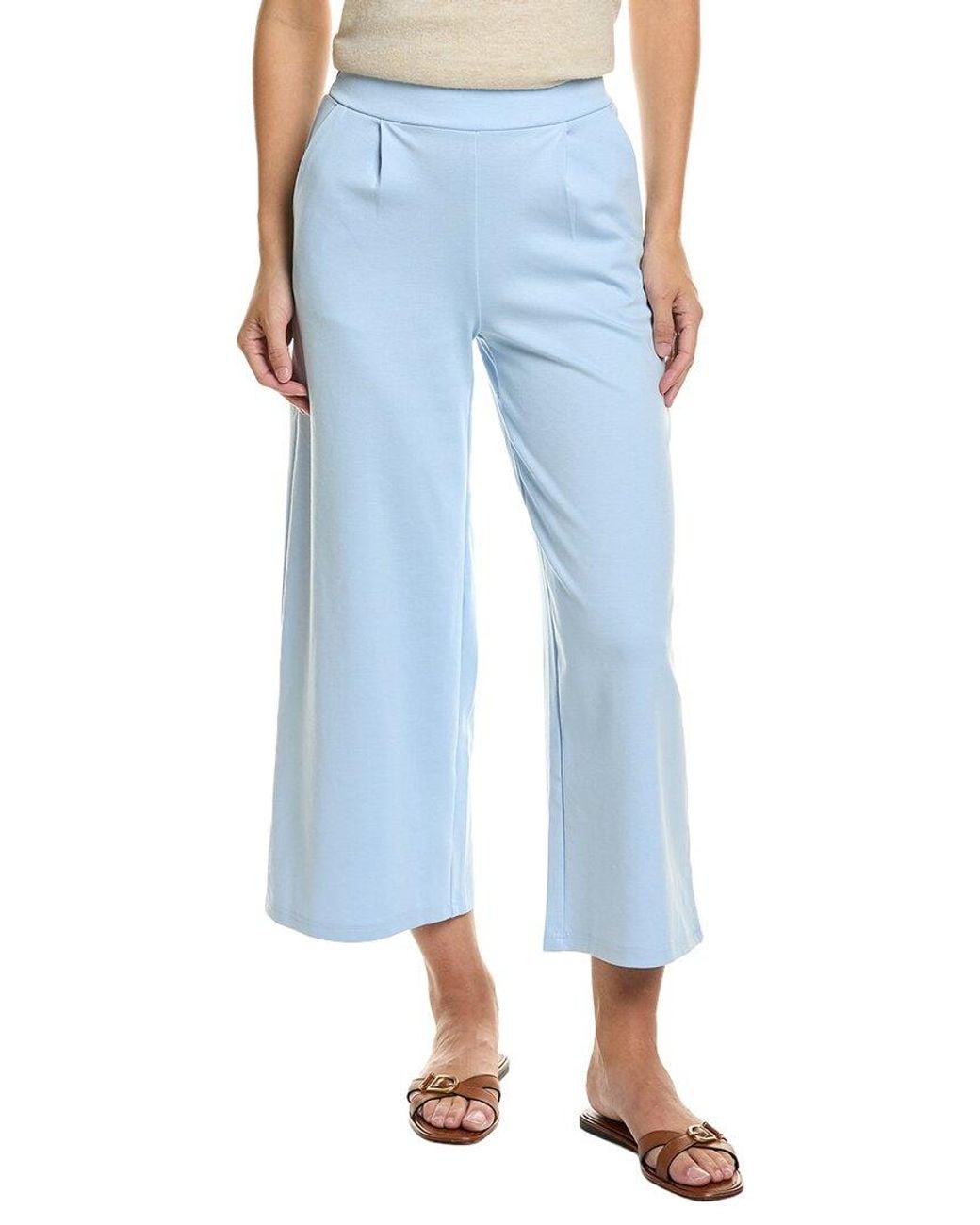 Ichi Blue Ihkate Sus Wide Leg Pant