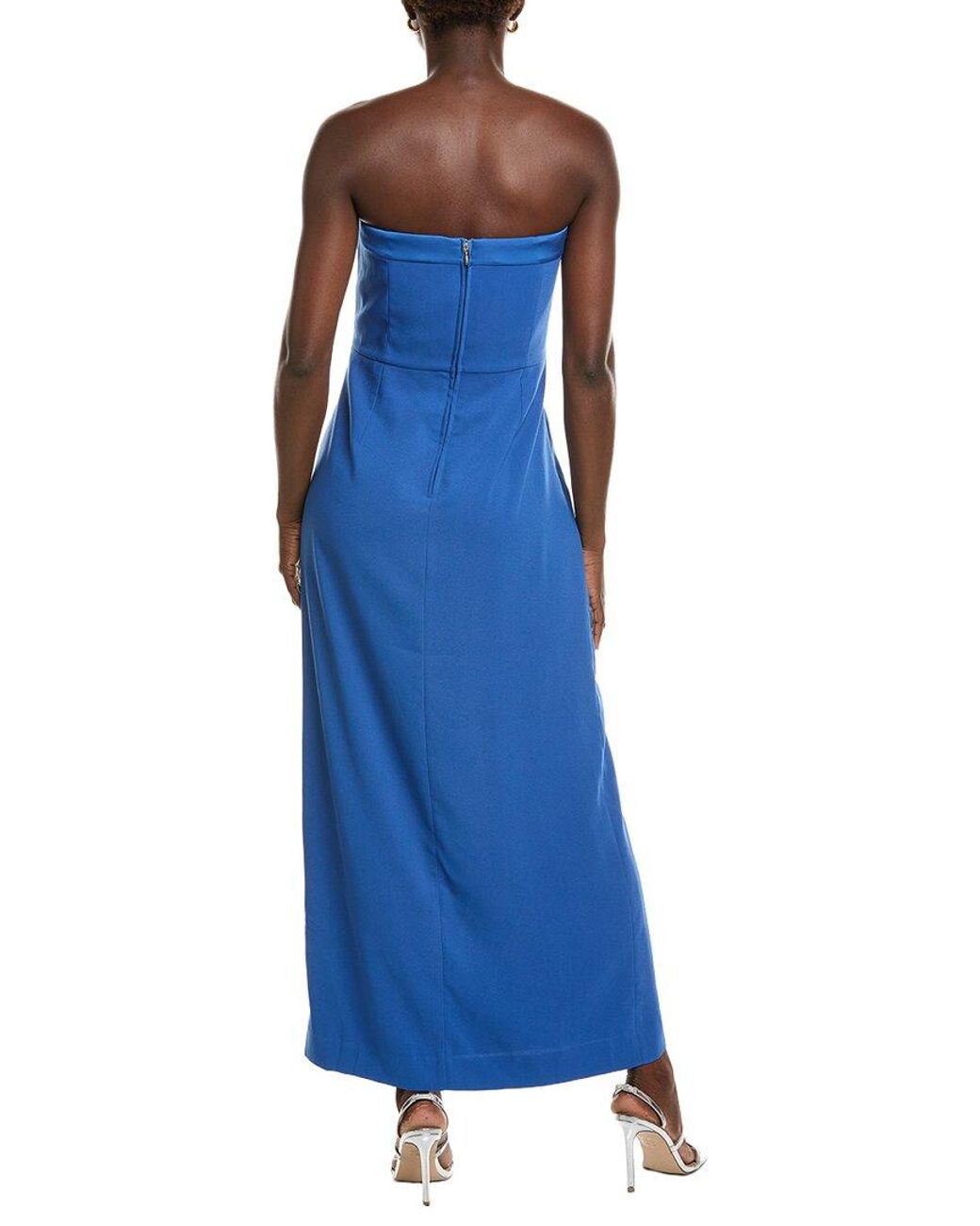 Lilly Pulitzer Blue Anasophia Maxi Dress