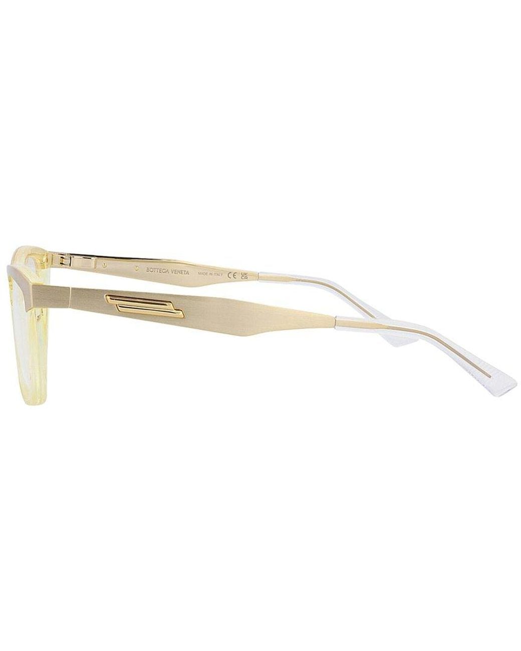 Bottega Veneta White Bv1133O 57Mm Optical Frames for men