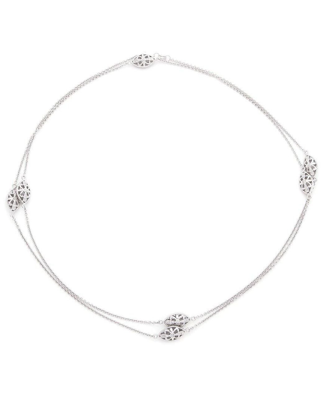 Diamond Select Cuts White 0.04 Ct. Tw. Diamond Necklace