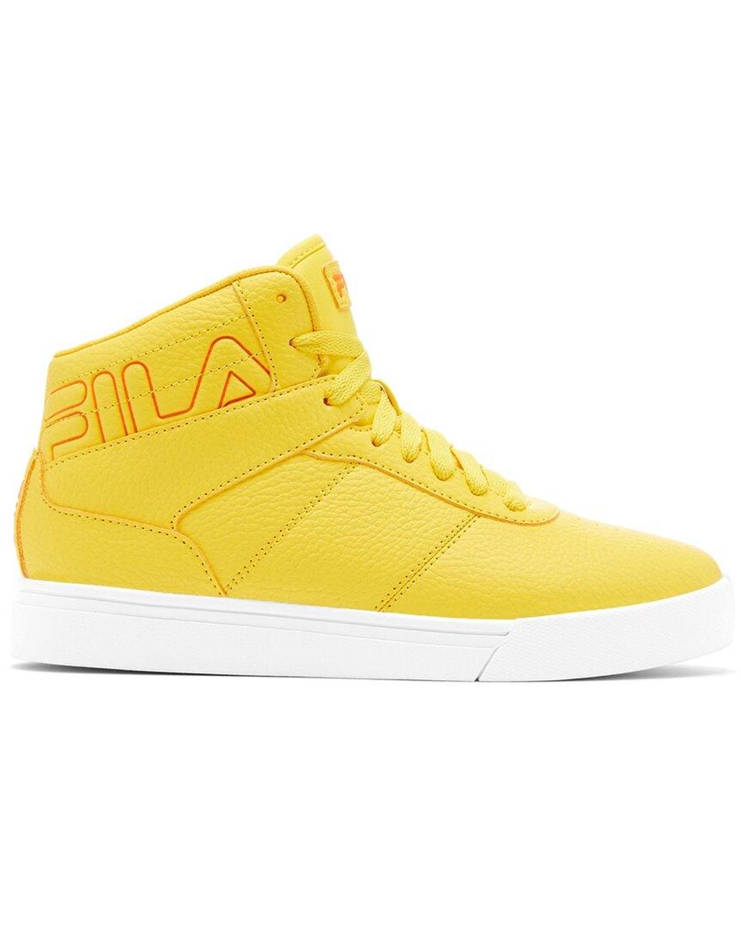 Yellow fila deals top