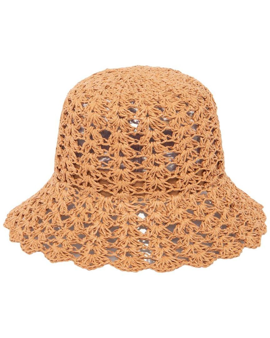 San Diego Hat Natural Sofia Bucket