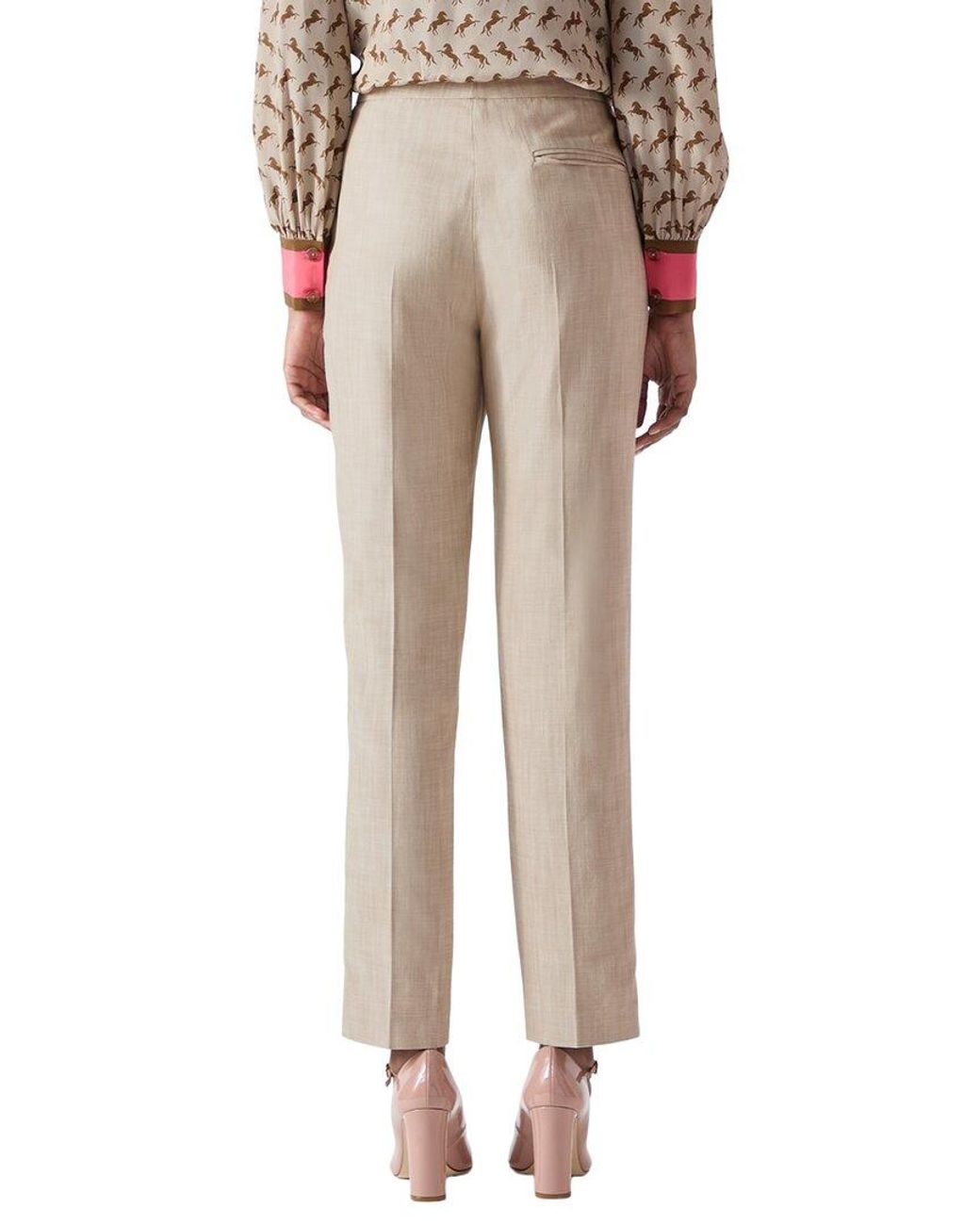 L.K.Bennett Natural Amelia Trouser