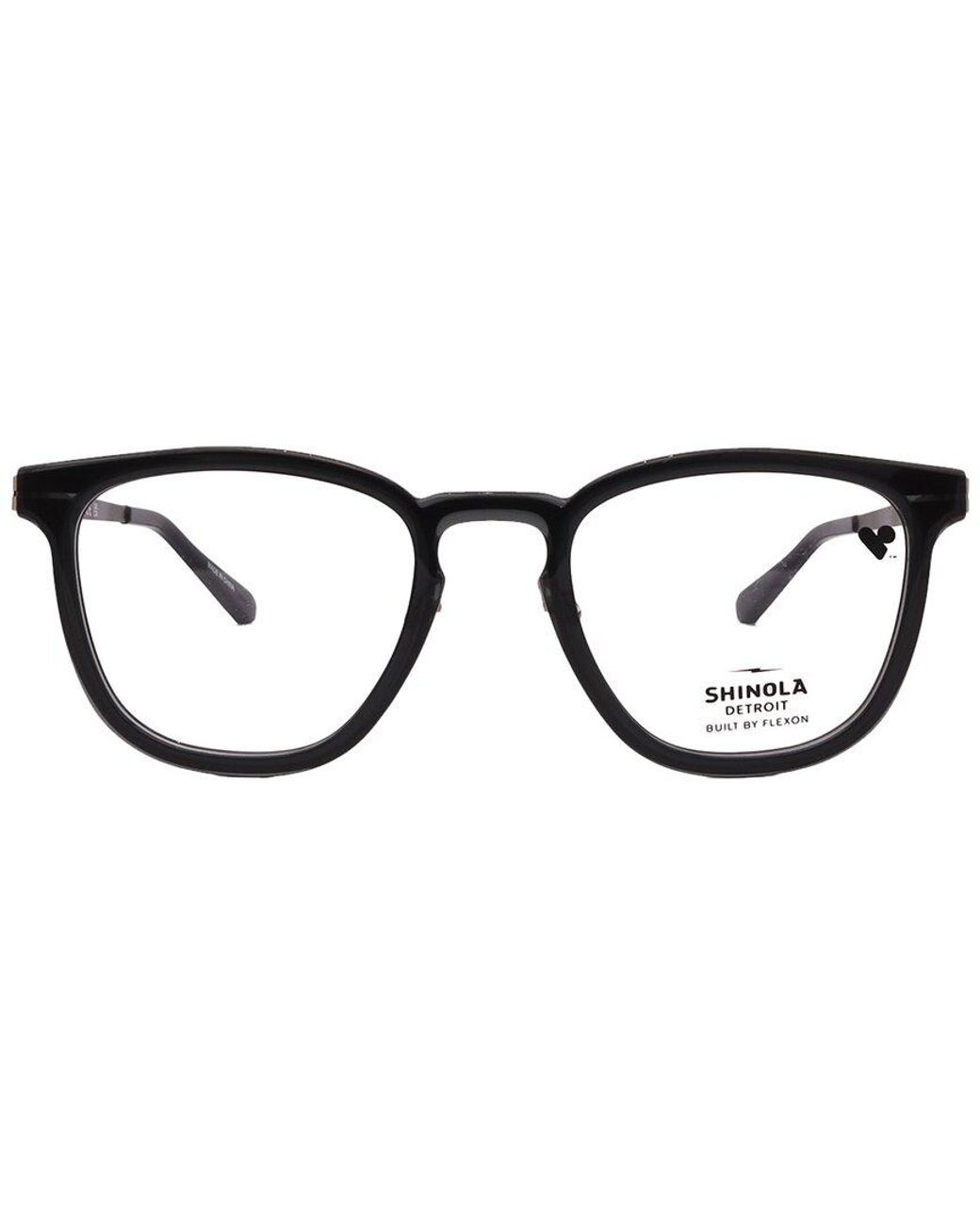 Shinola Black Sh37001 50Mm Optical Frames