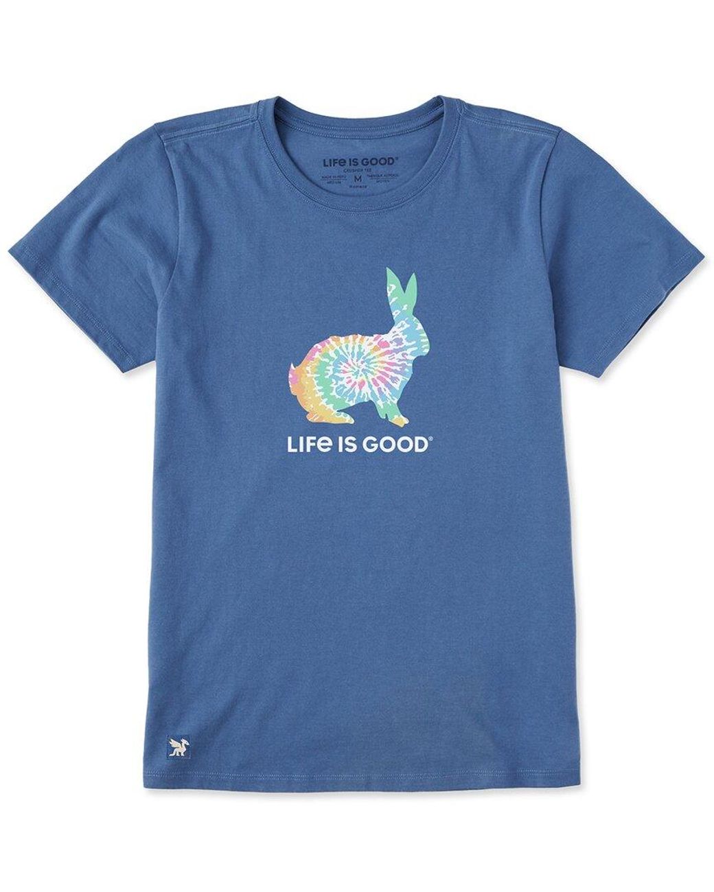 Life Is Good. Blue Crusher T-Shirt