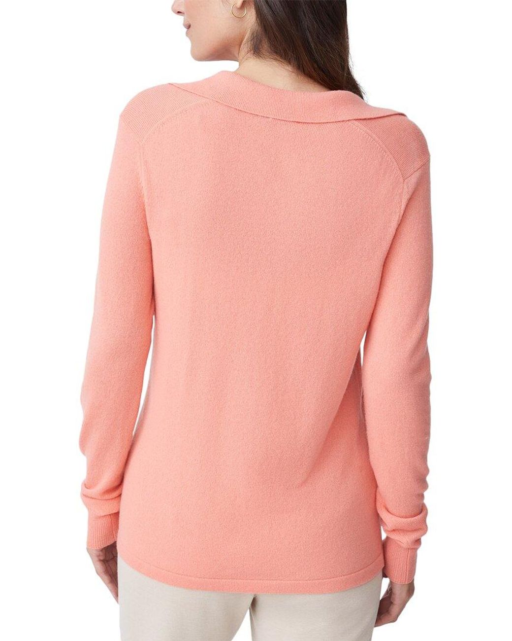 J.McLaughlin Pink Alyce Cashmere Sweater