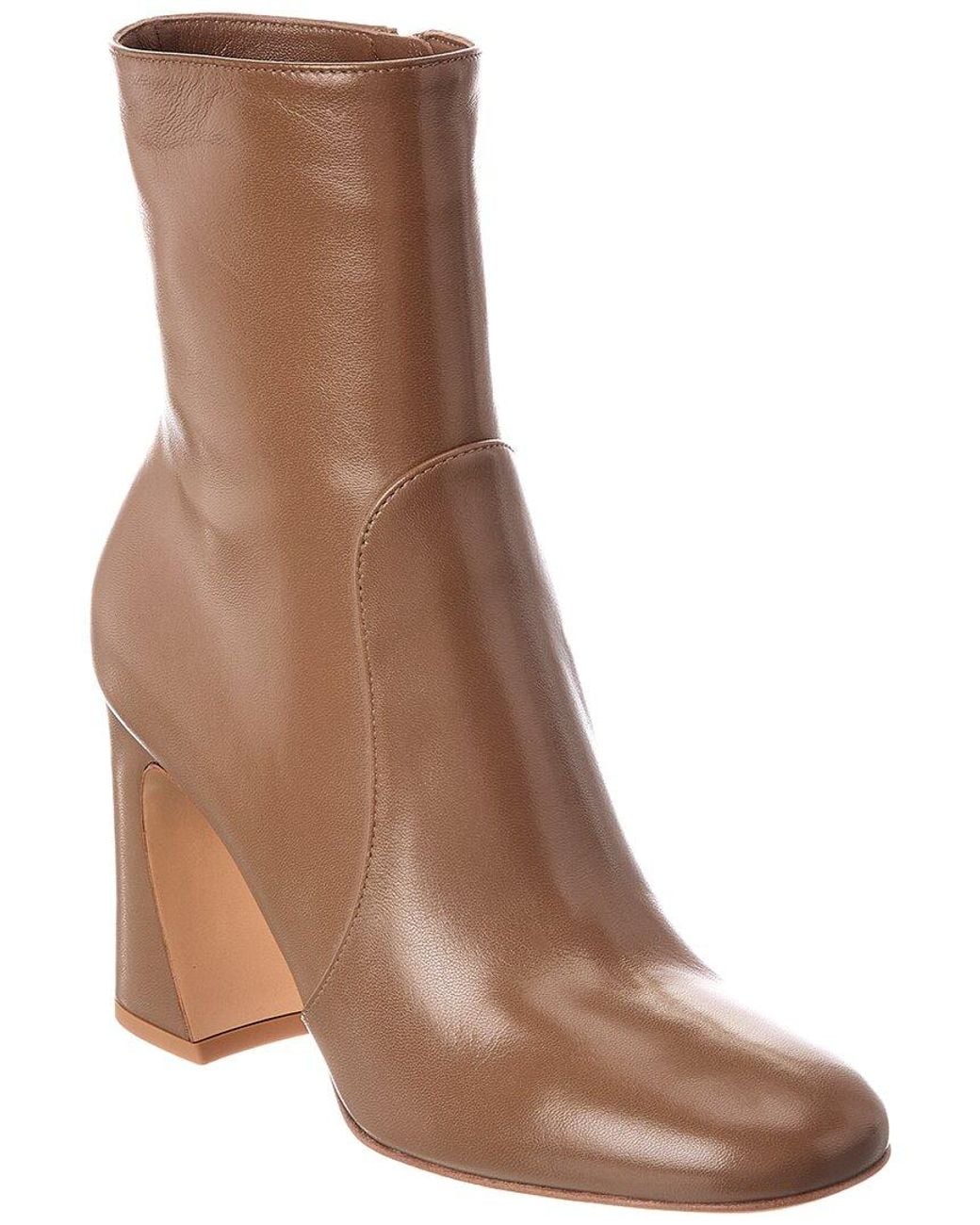 Gianvito Rossi Brown 85 Leather Boot