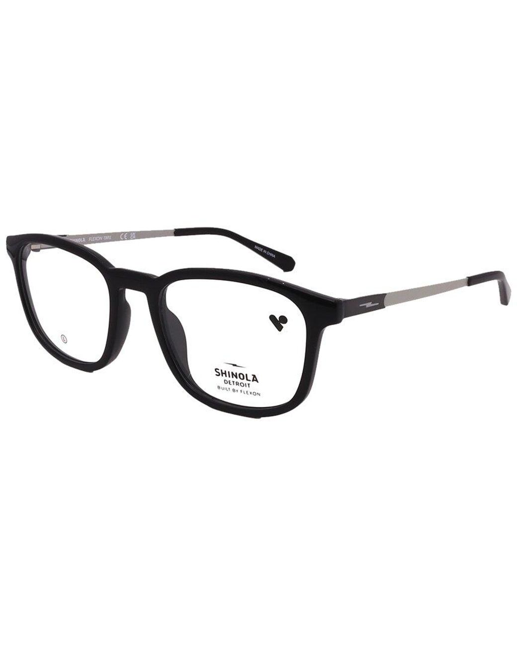 Shinola Black Sh37002 52Mm Optical Frames