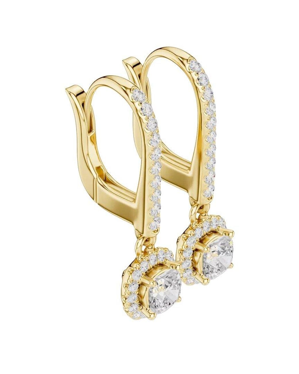 Lab Grown Diamonds White 14K 0.85 Ct. Tw. Lab-Grown Diamond Earrings