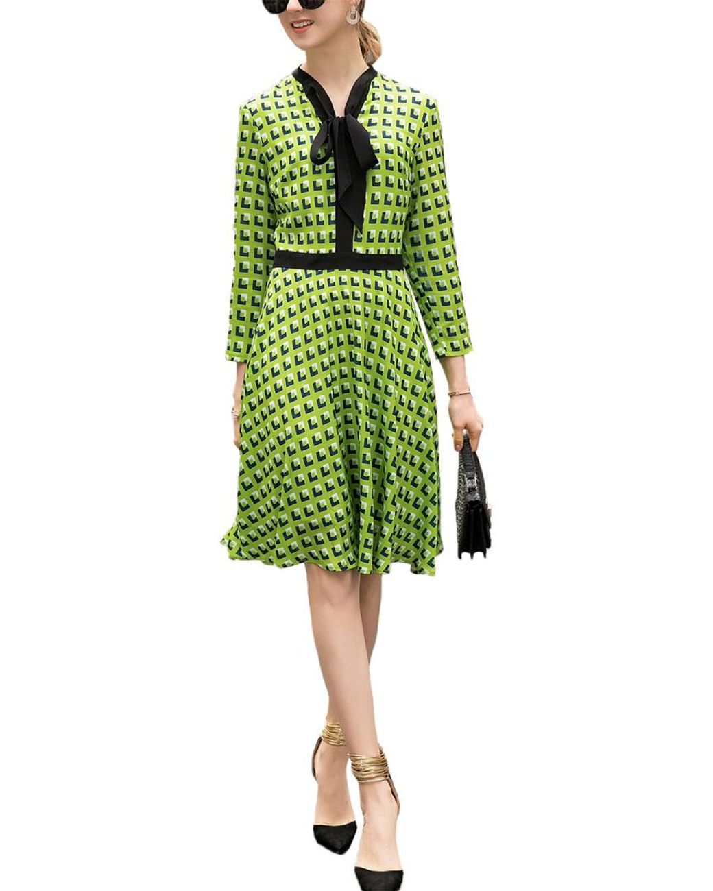 BURRYCO Green Dress