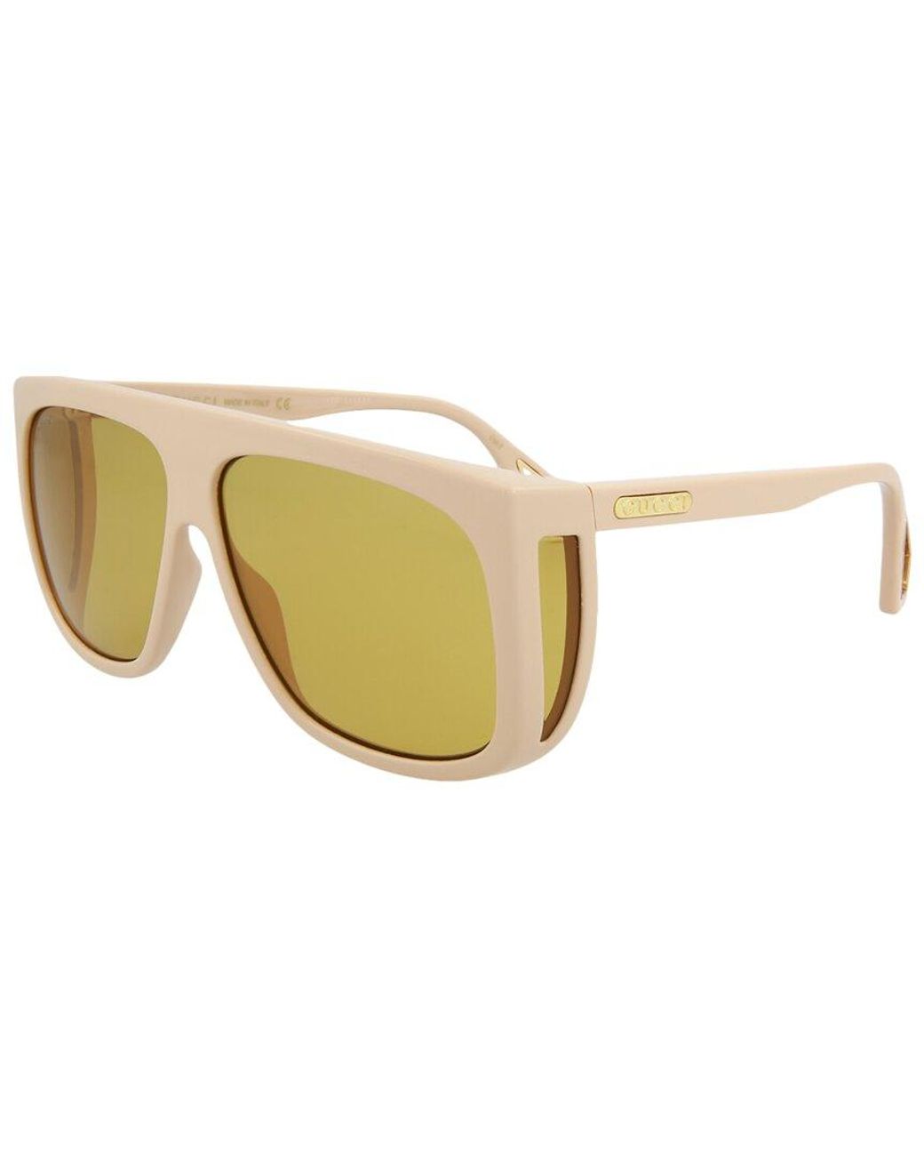 Gucci GG0467S 62mm Sunglasses in Metallic for Men | Lyst