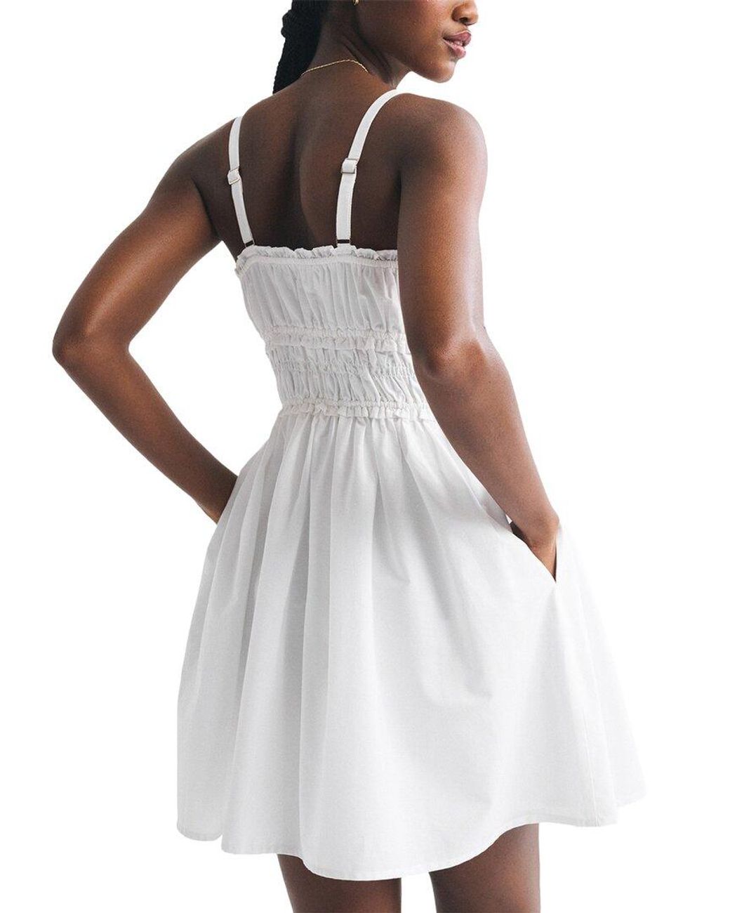 LOEY White Mini Dress