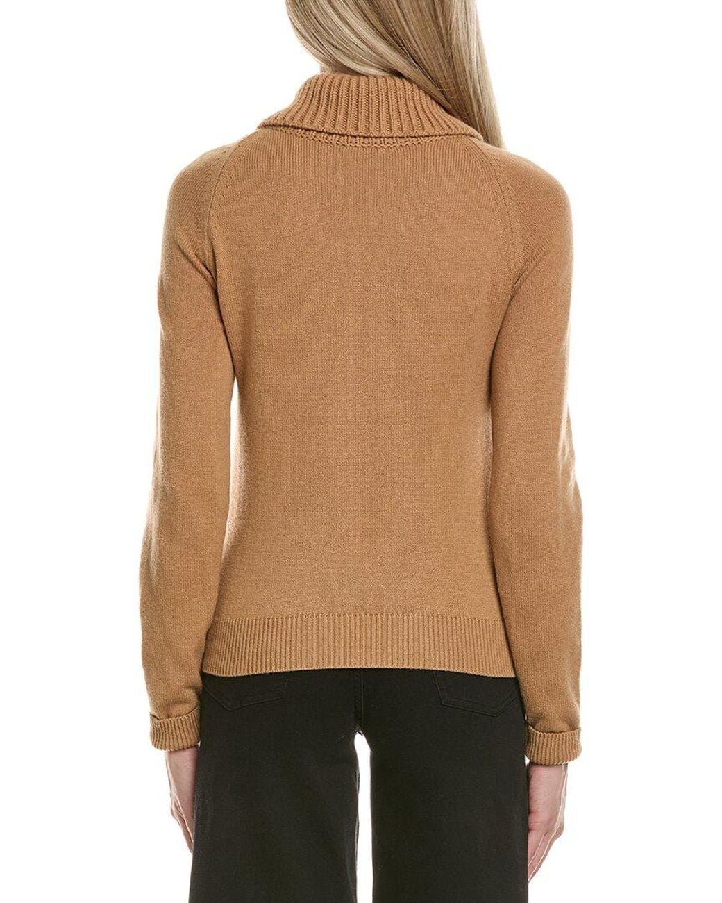Moncler Brown Wool & Alpaca-Blend Sweater