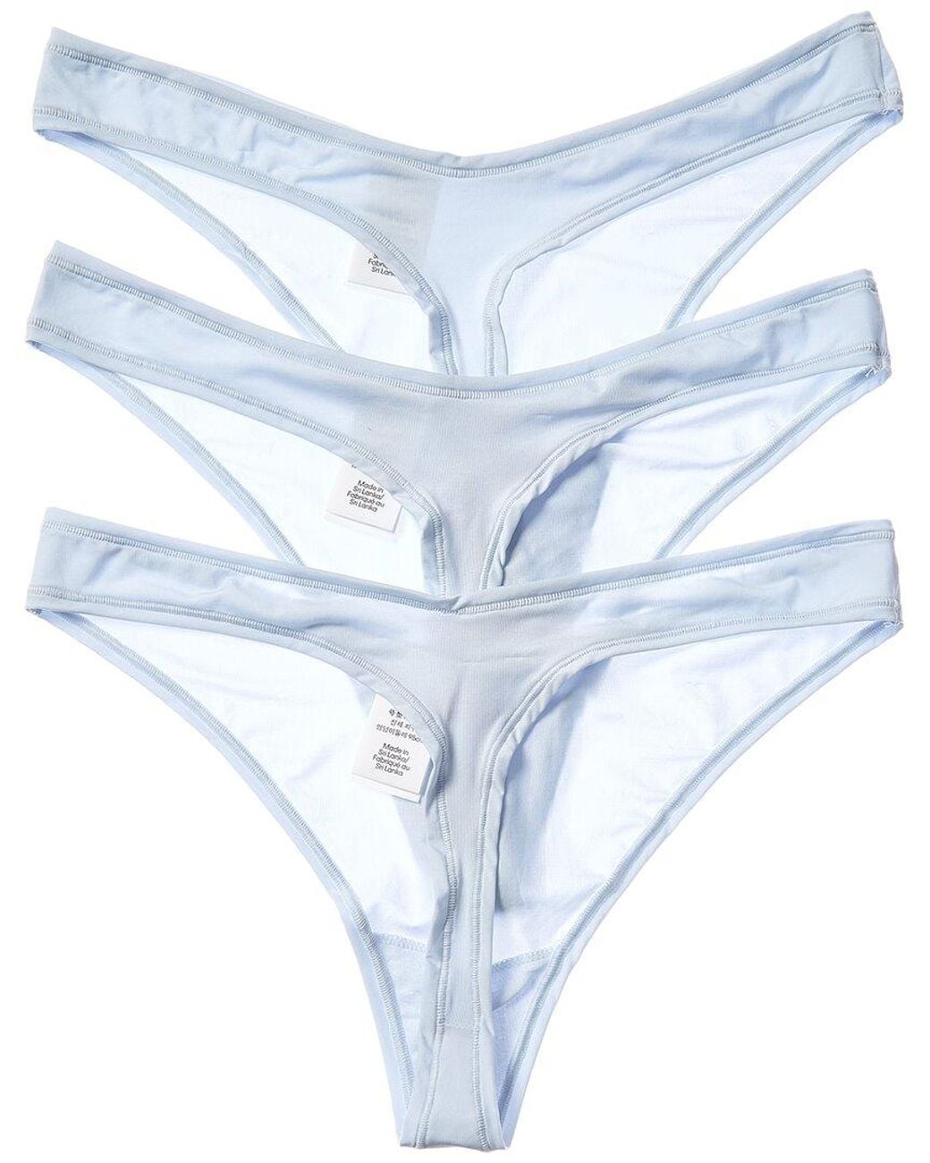 Calvin Klein Blue 3Pk Ideal Micro Thong