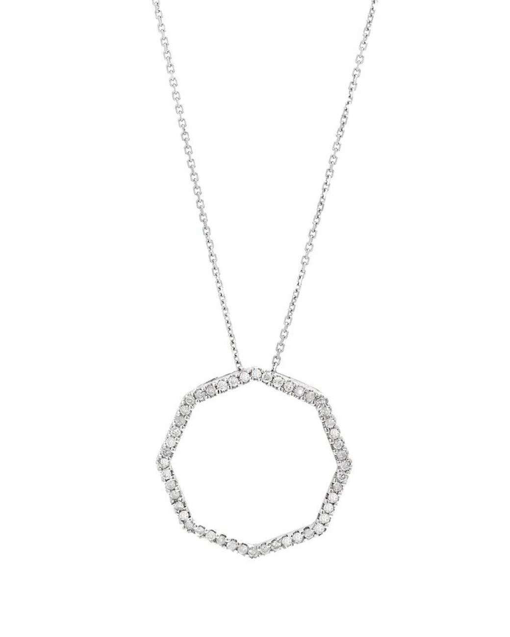 Diamond Select Cuts White 14K 0.25 Ct. Tw. Diamond Necklace