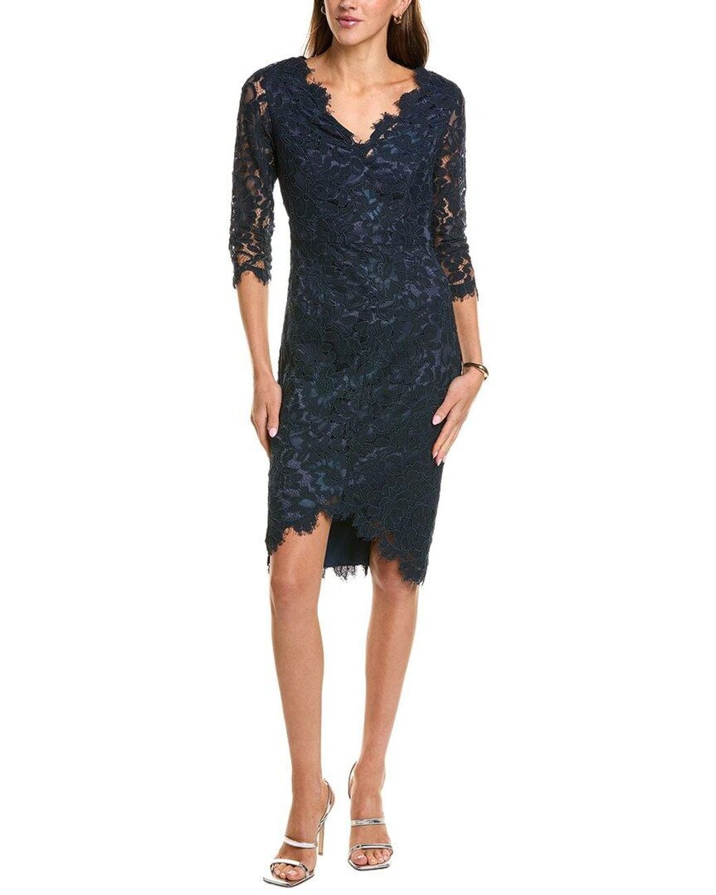 Eliza J Blue Sheath Dress