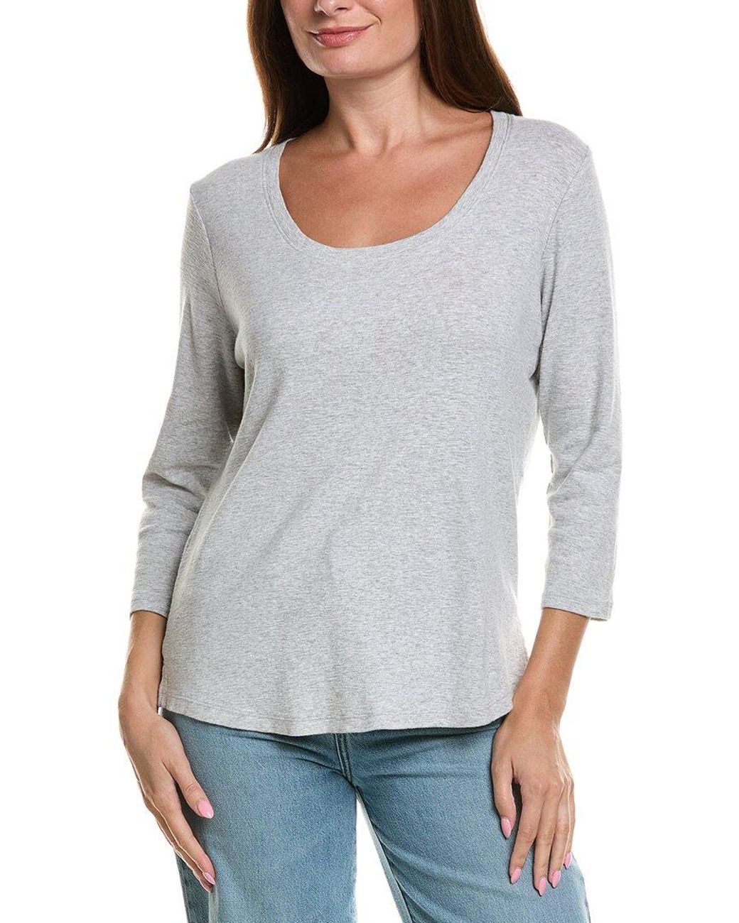 Tommy Bahama Gray Ashby Isles Rib T-Shirt
