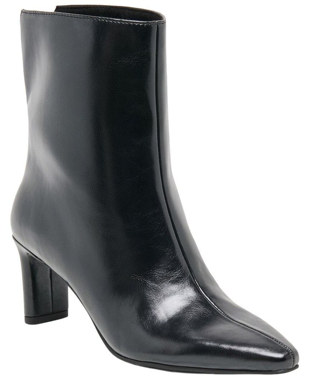Dolce Vita Black Genera Patent Leather Bootie