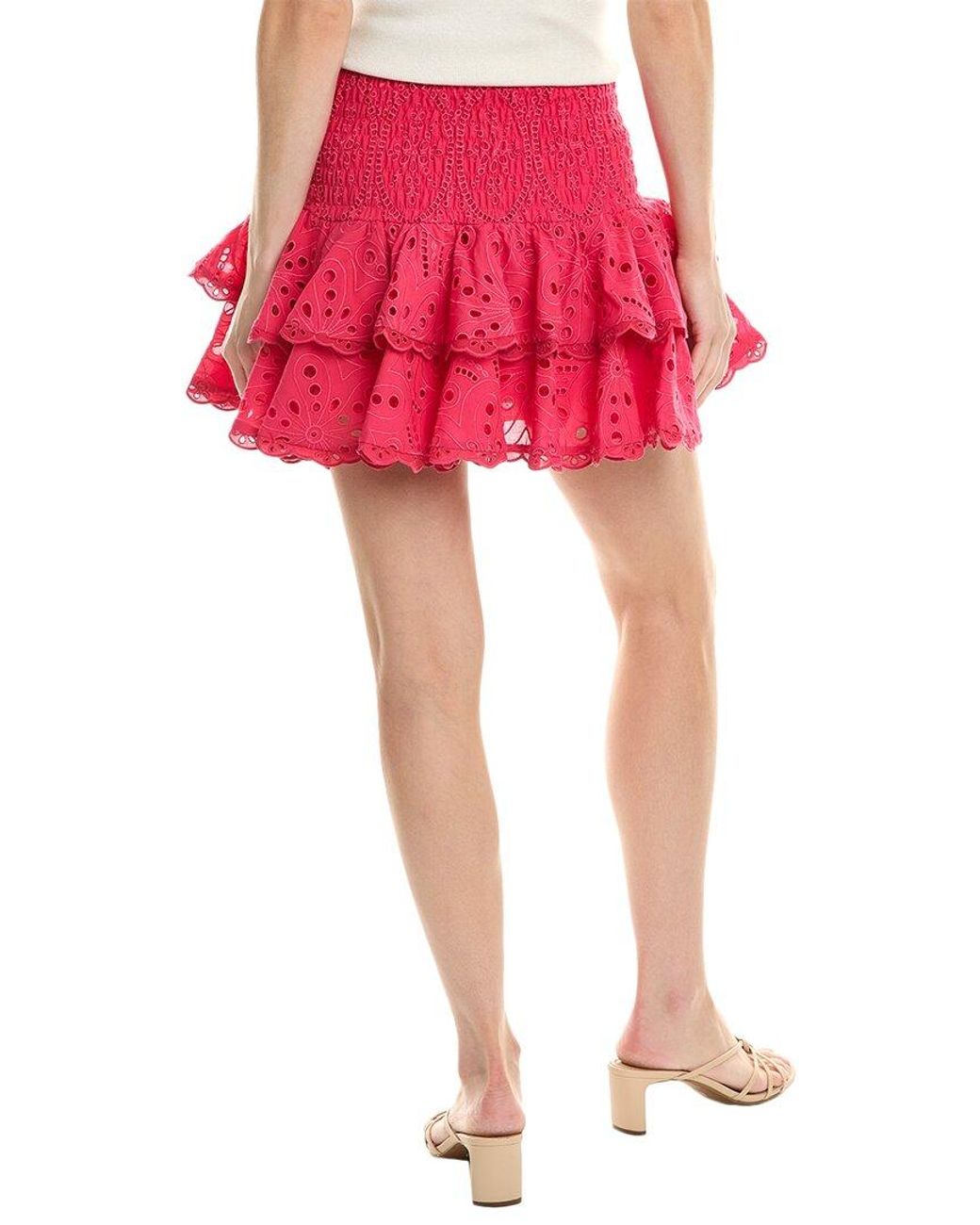 Charo Ruiz Pink Noa Mini Skirt