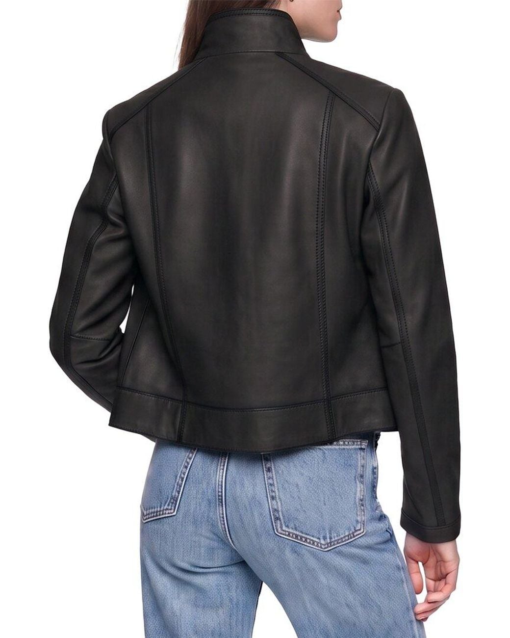 Andrew Marc Black Dnu Fix Rowan Leather
