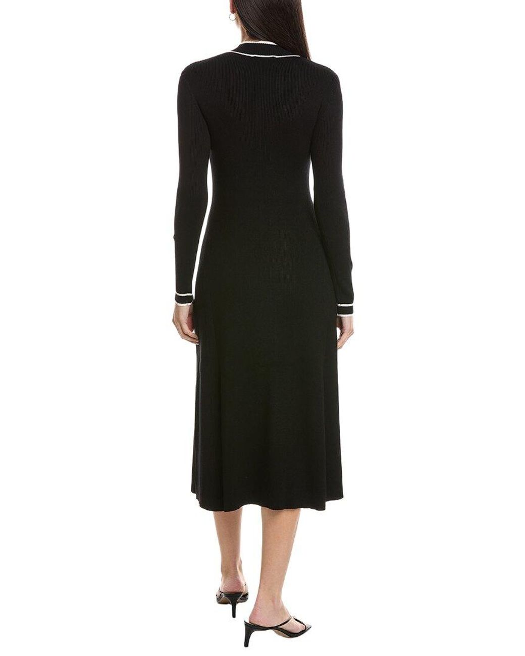 Tahari Black The Noemi Dress
