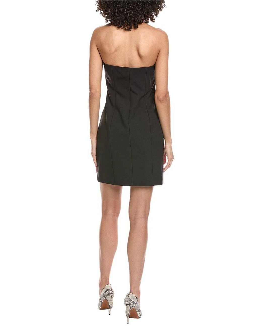 Toccin Black Michelle Strapless Mini