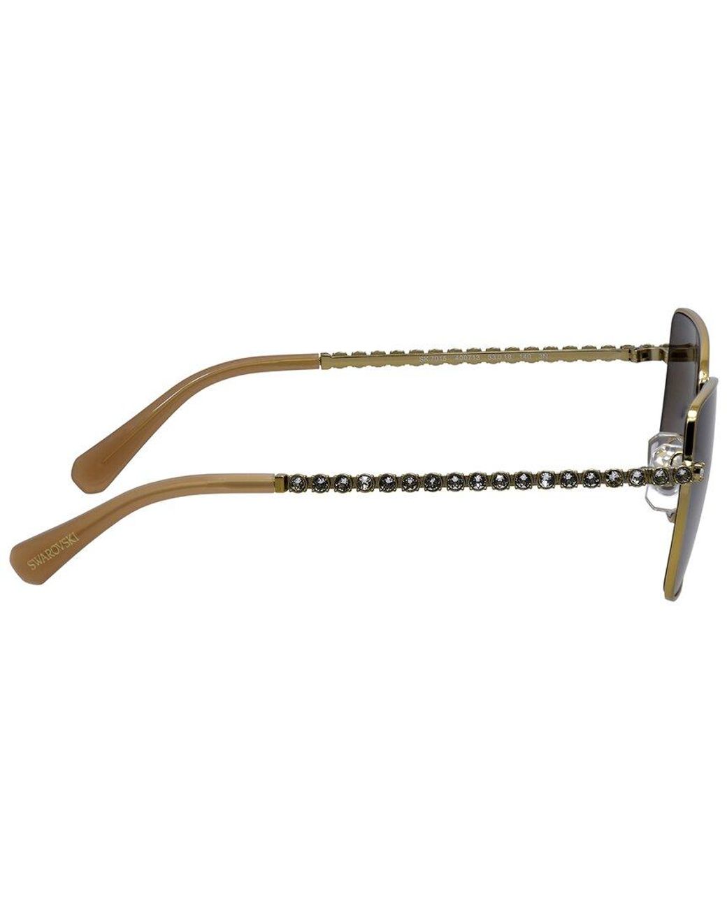 Swarovski Brown Sk7015 53Mm Sunglasses