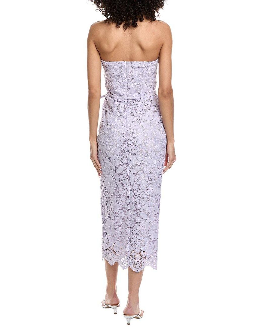 Generation Love Purple Milette Lace Dress
