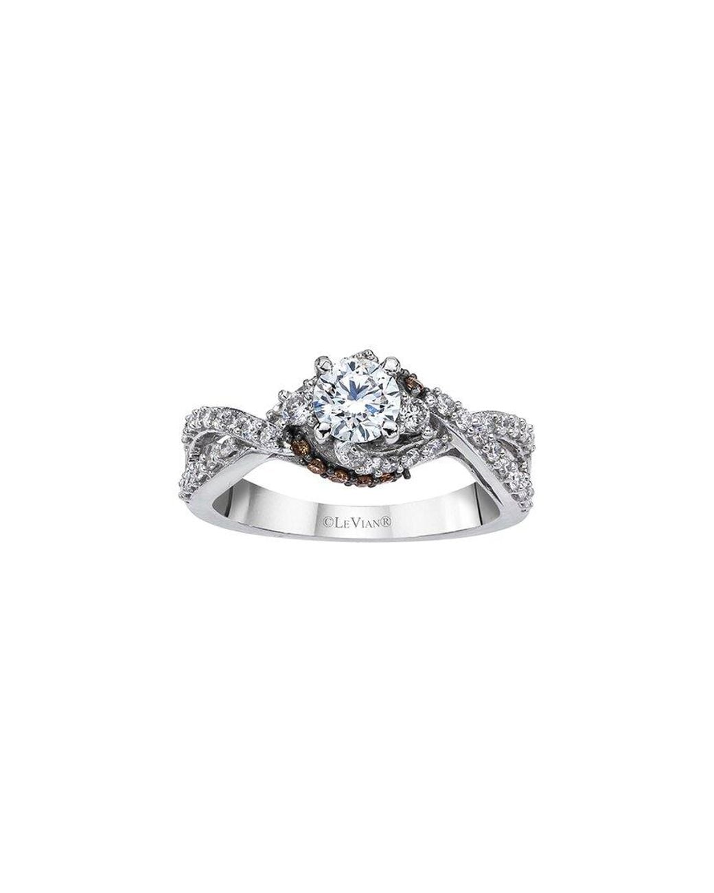 Le Vian White Grand Sample Sale 14K Vanilla 0.97 Ct. Tw. Diamond Ring