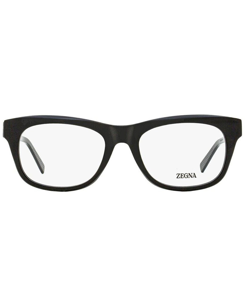Zegna Brown Ez5283 53Mm Optical Frames for men