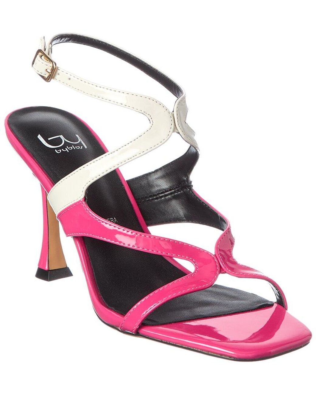 Byblos Pink Color Block Sandal
