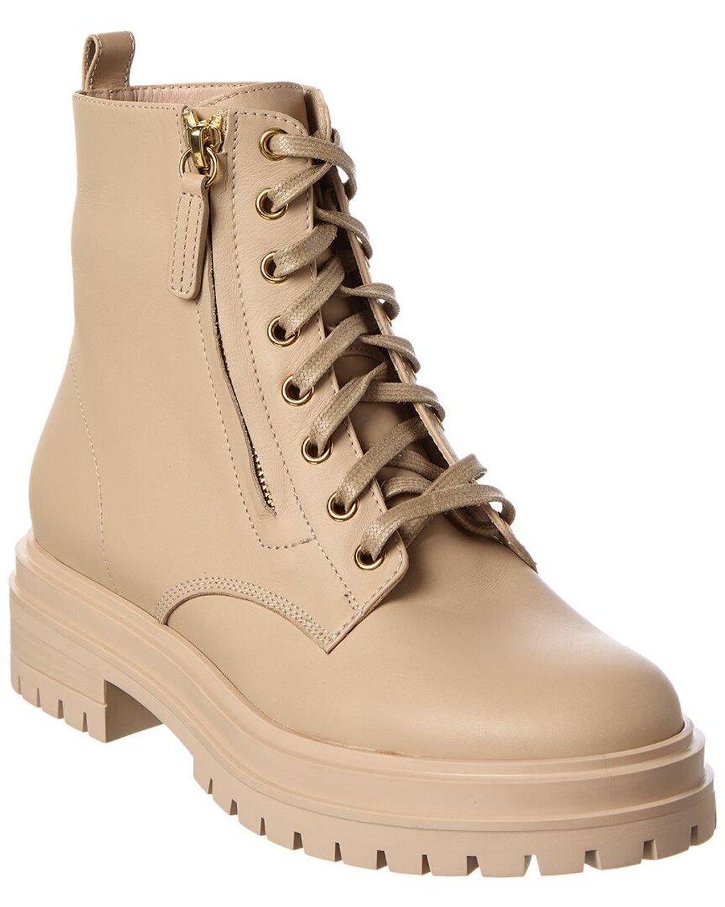 Gianvito Rossi Natural 20 Leather Boot