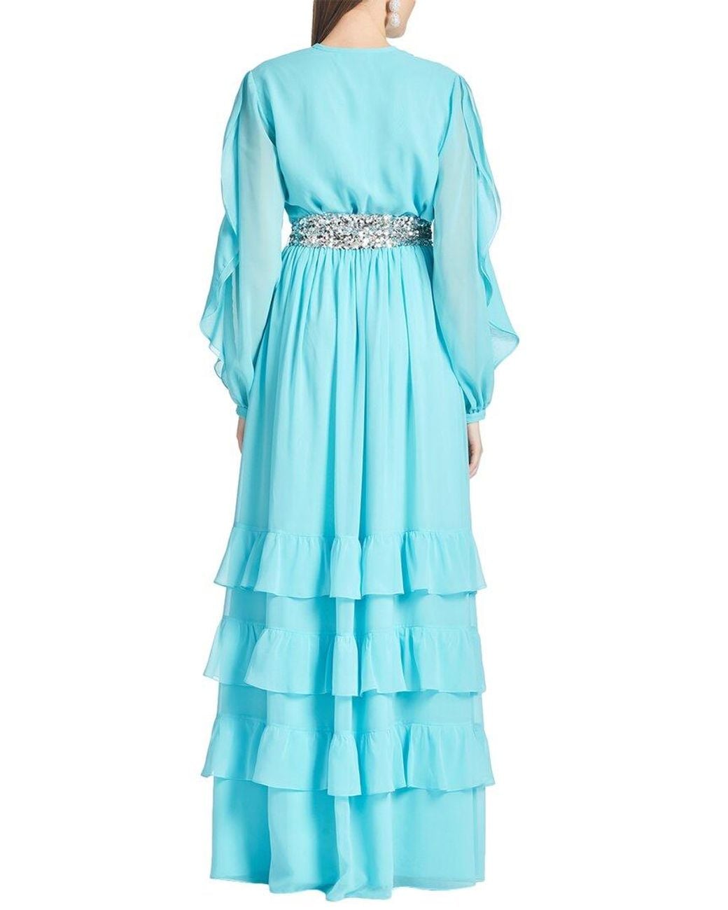 Sachin & Babi Blue Venus Gown