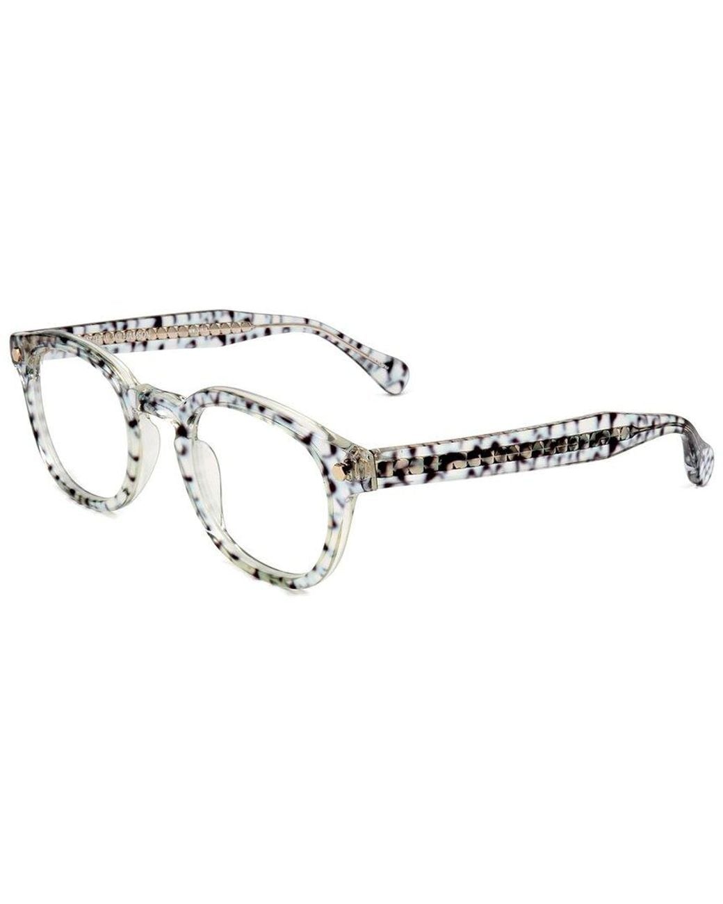 Linda Farrow Metallic Matthew Williamson By Linda Farrow Mw119 49Mm Optical Frames