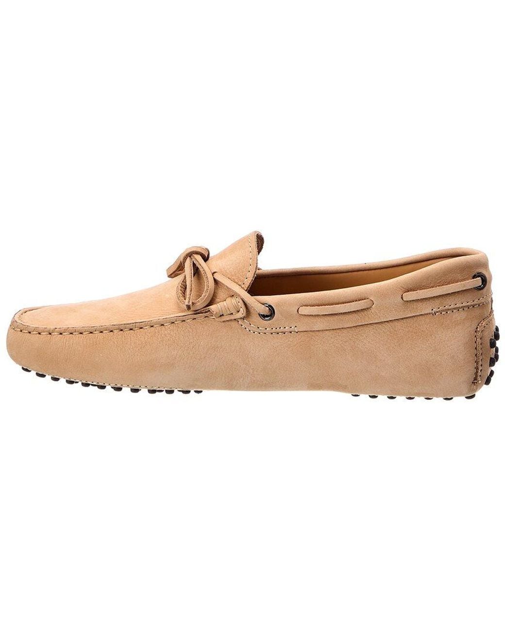 Tod's Natural Leather Driver for men