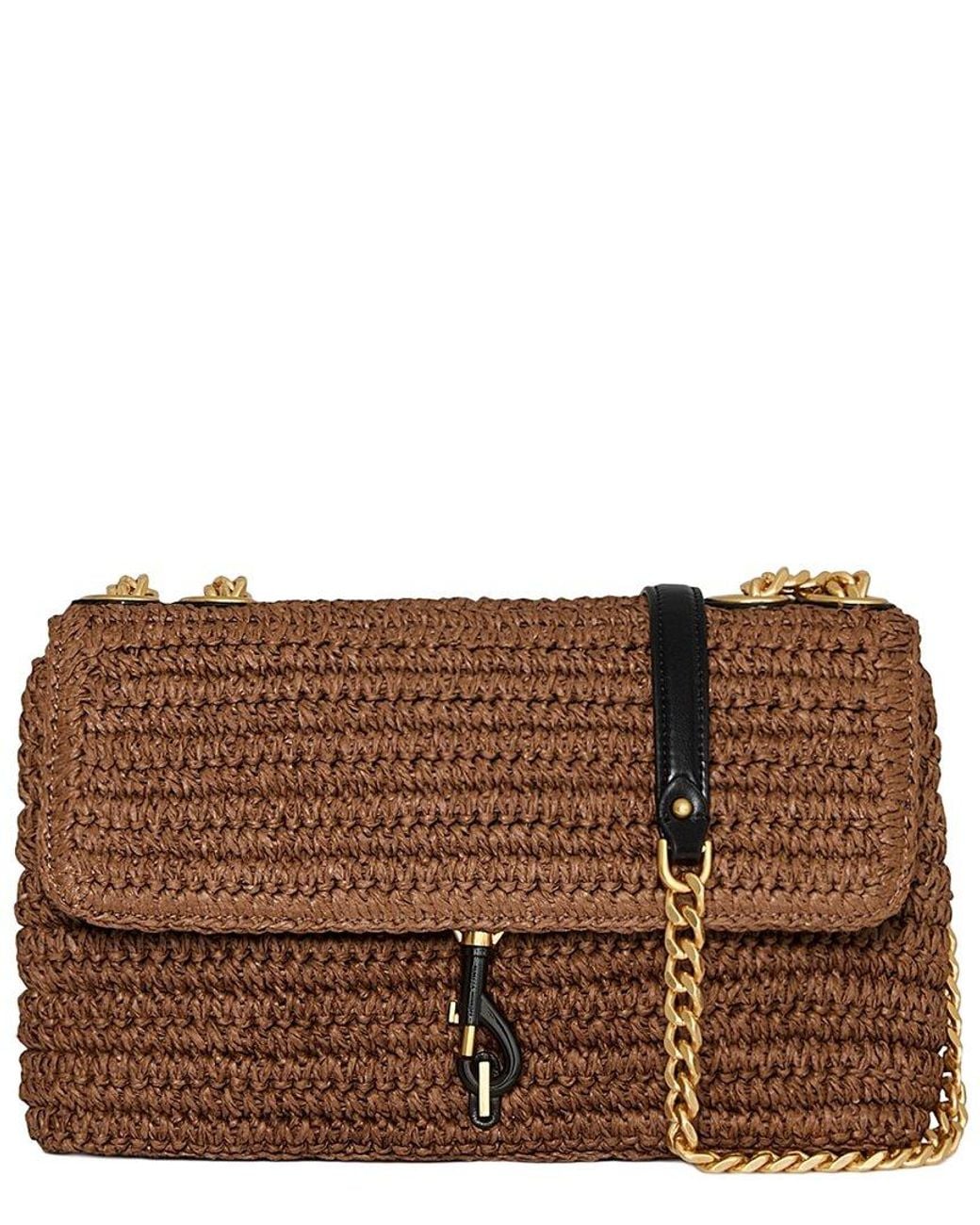 Rebecca Minkoff Brown Edie Medium Crossbody