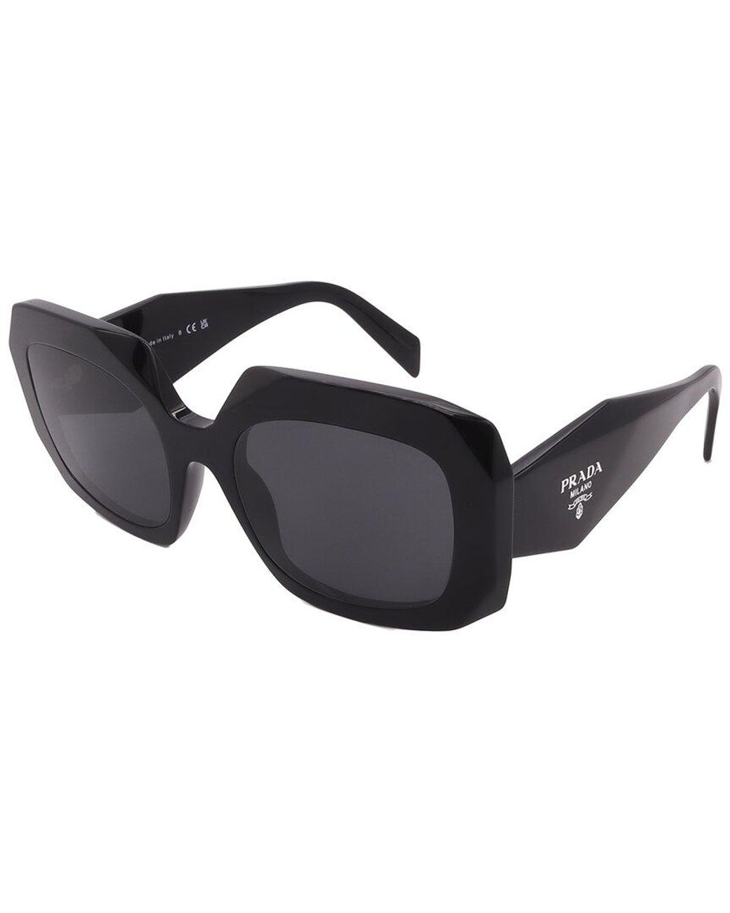 Prada Black Prb23S 54Mm Sunglasses
