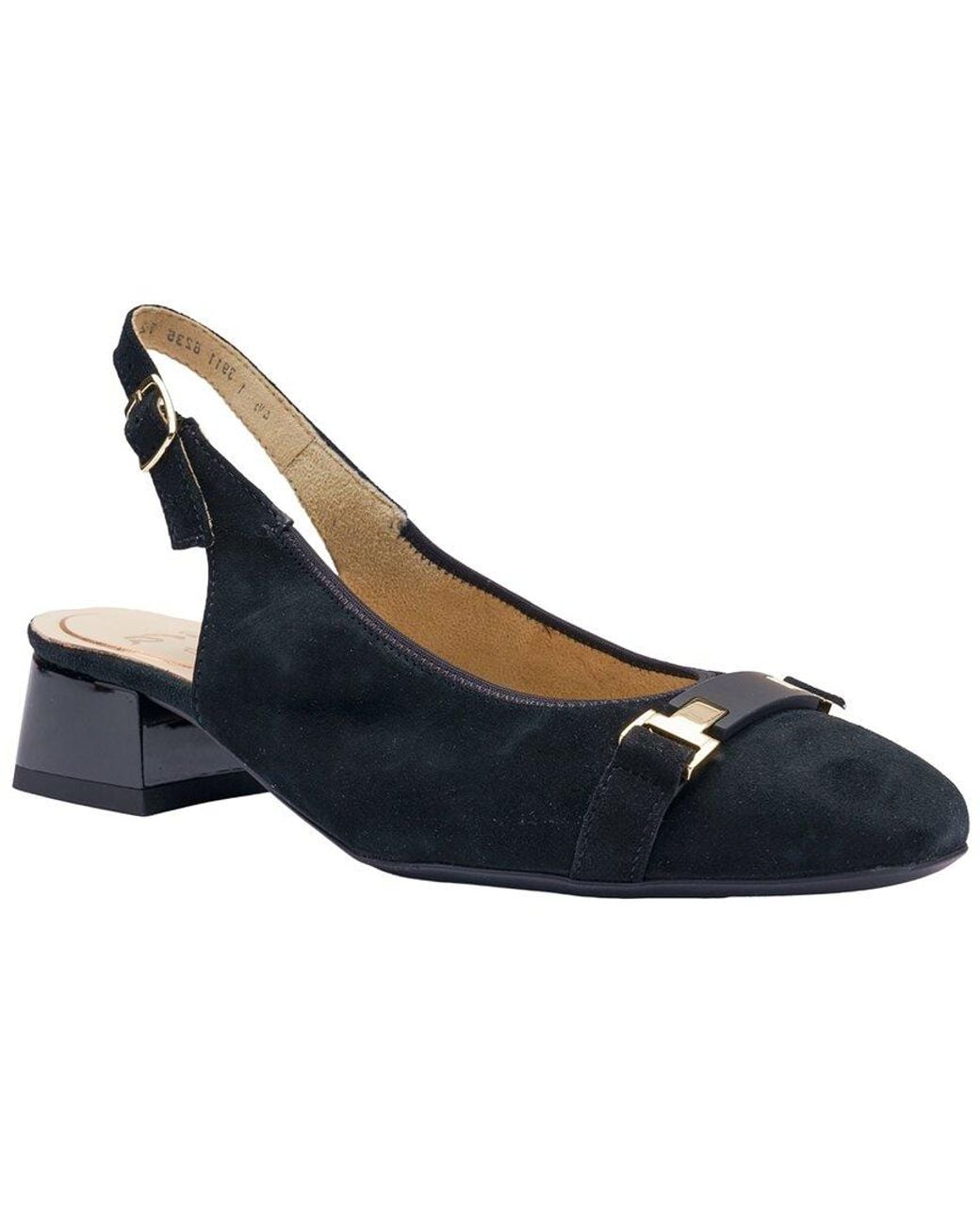 Ara Blue Gliselle Suede Pump