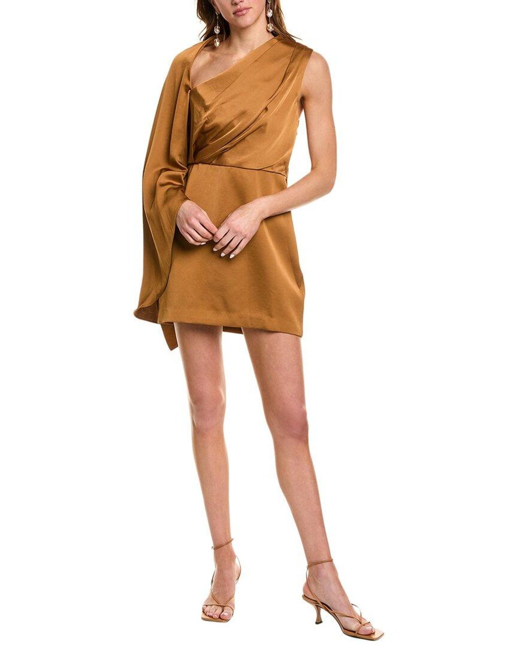 Significant Other Metallic Annabel Mini Dress
