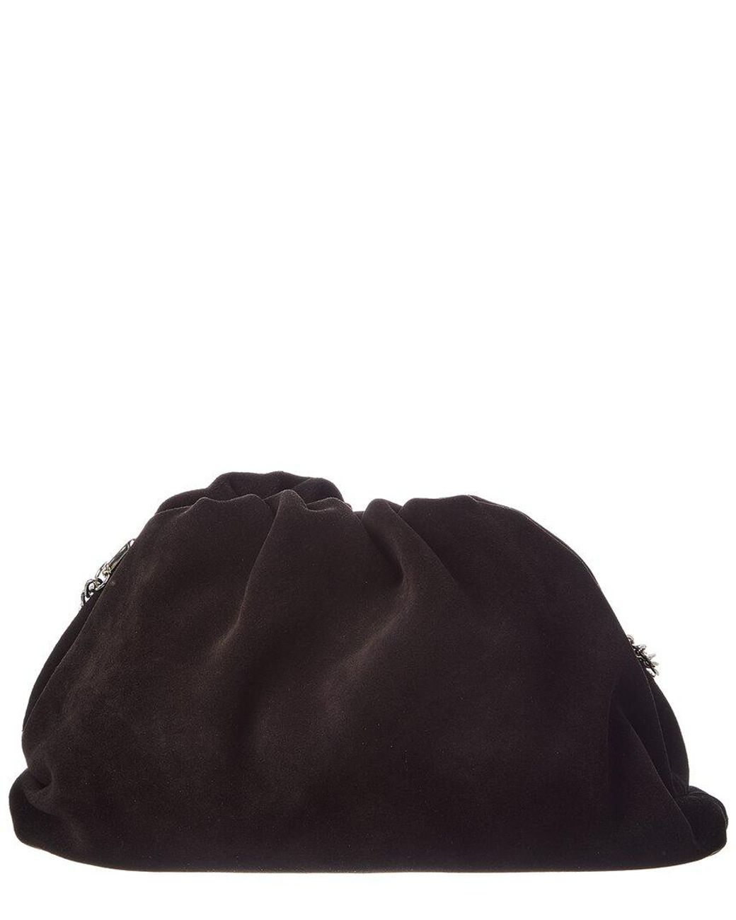 Isabella Rossetti Black Halle Leather Clutch