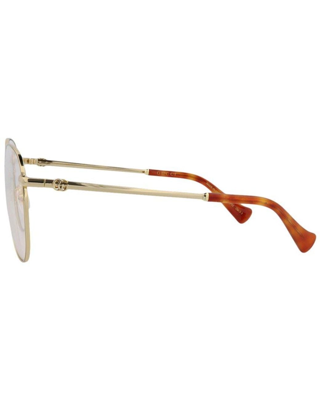 Gucci Metallic Gg1419S 60Mm Sunglasses