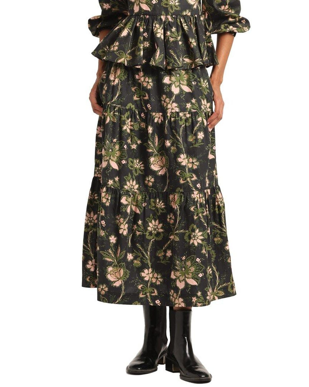 10 Crosby Derek Lam Green Lynne Skirt