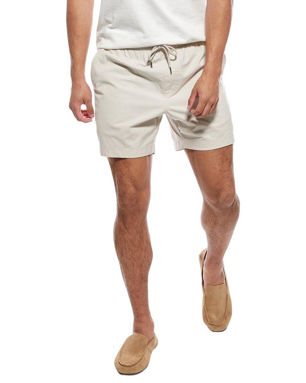 Brooks Brothers Natural The Friday Drawstring Short for men