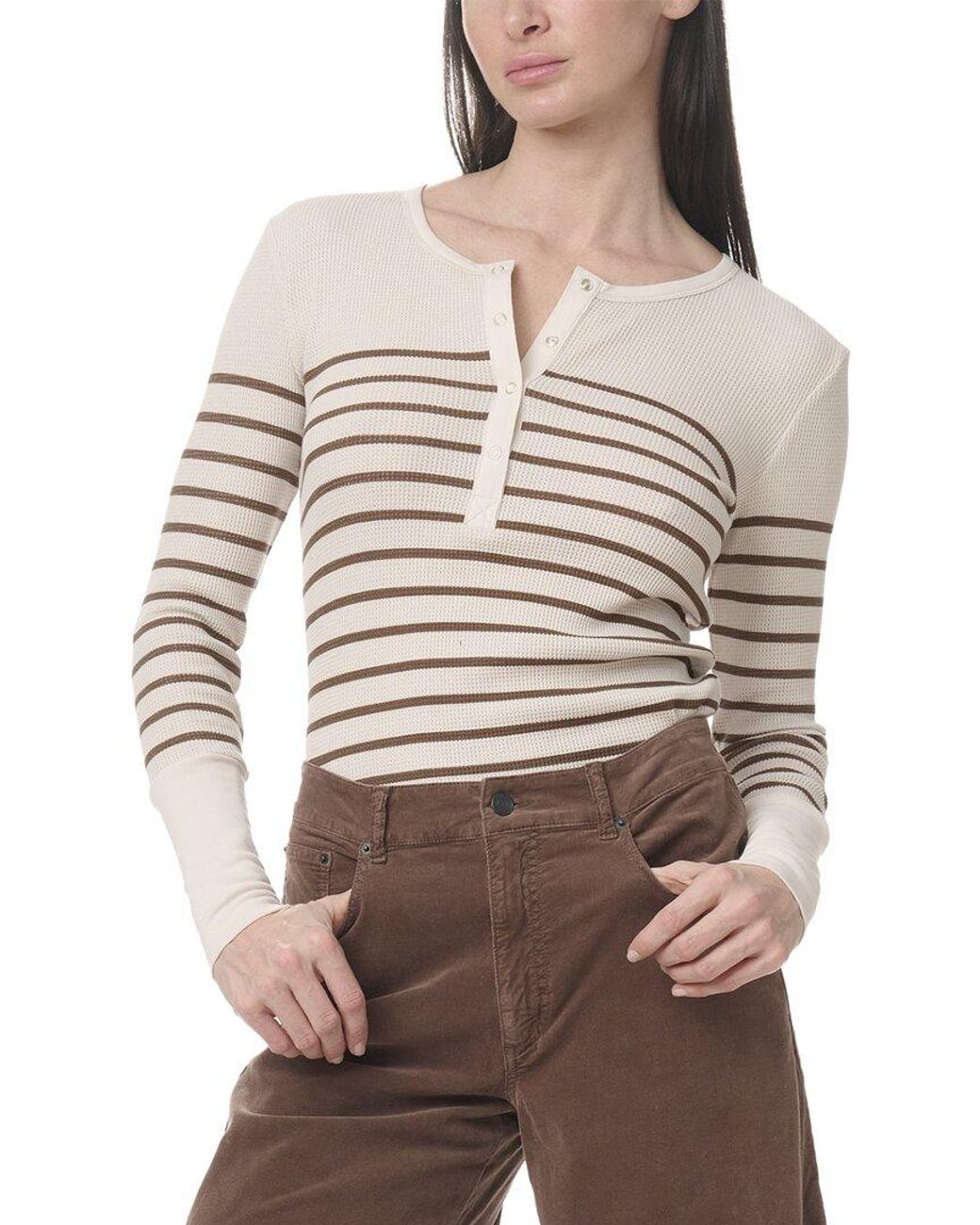 Splendid Gray Thermal Forever Henley